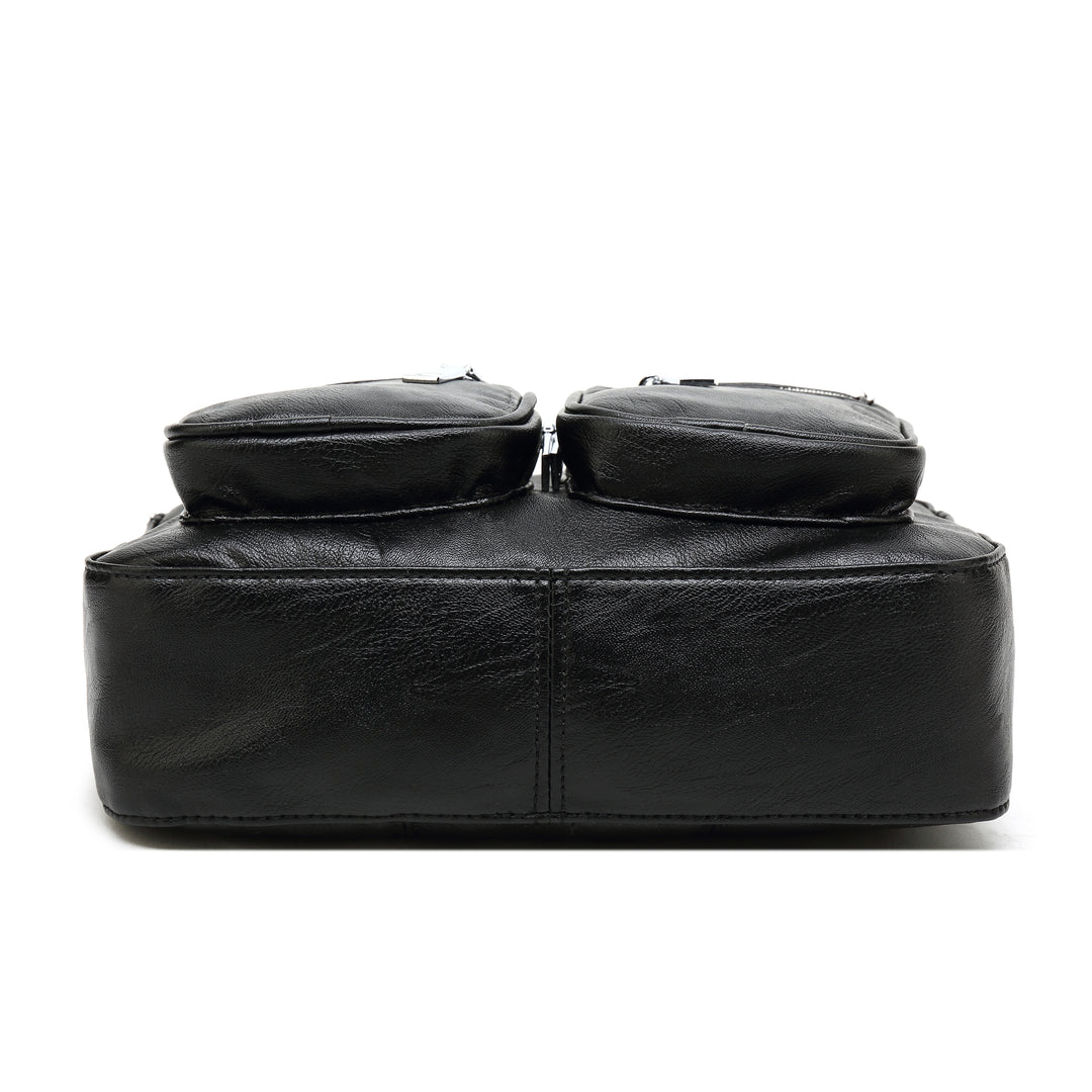 Celina Bag Black Leather Look