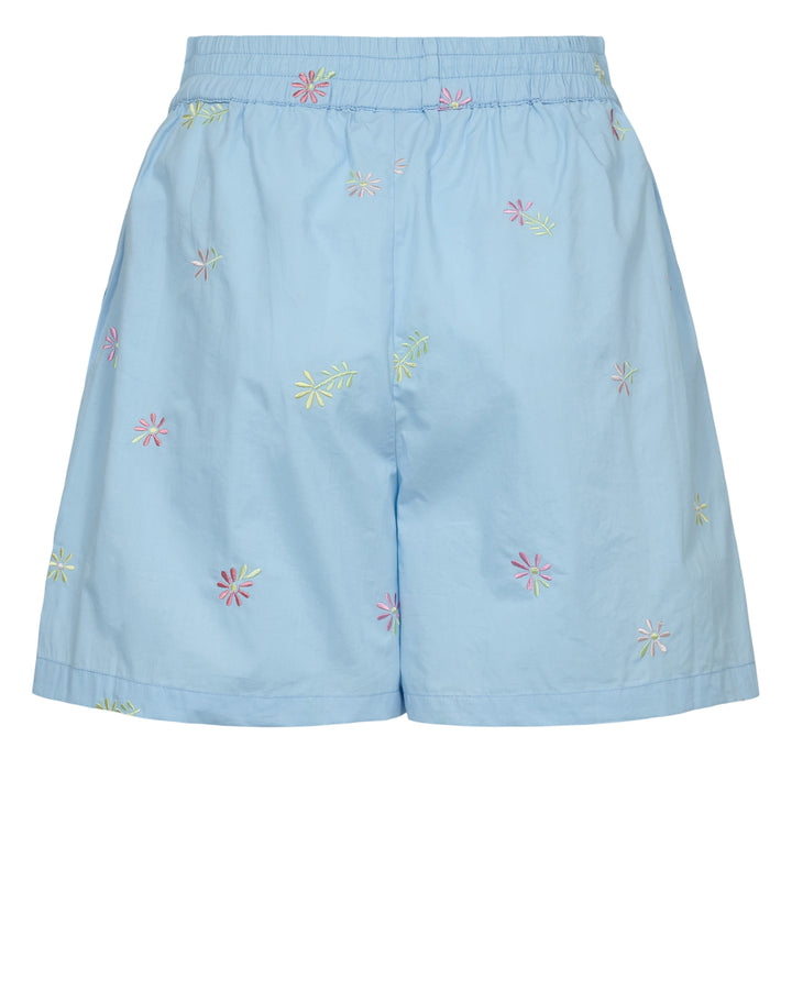 Shorts set bagfra – viser længde og detaljesyning